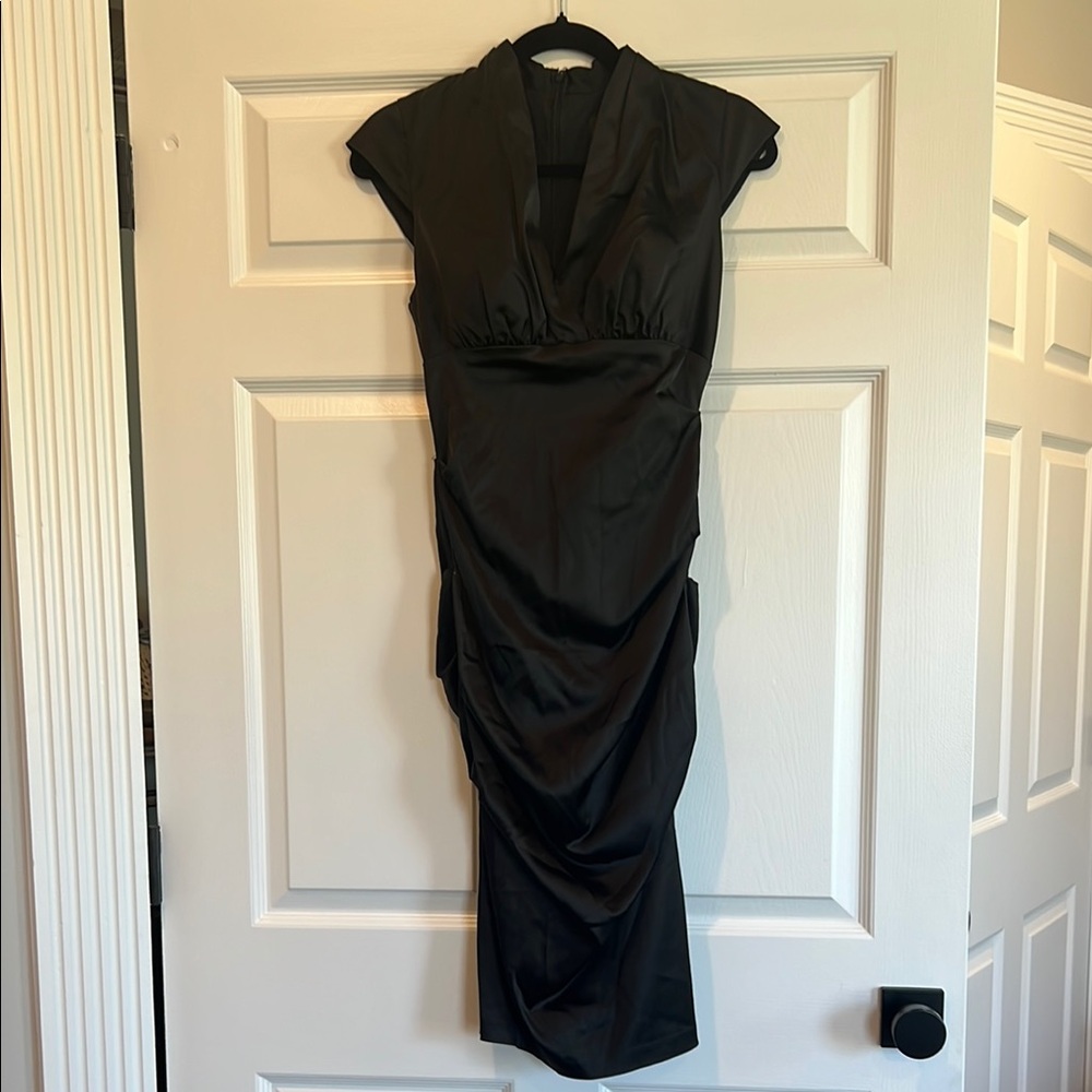 XSCAPE Elegant Black Dress